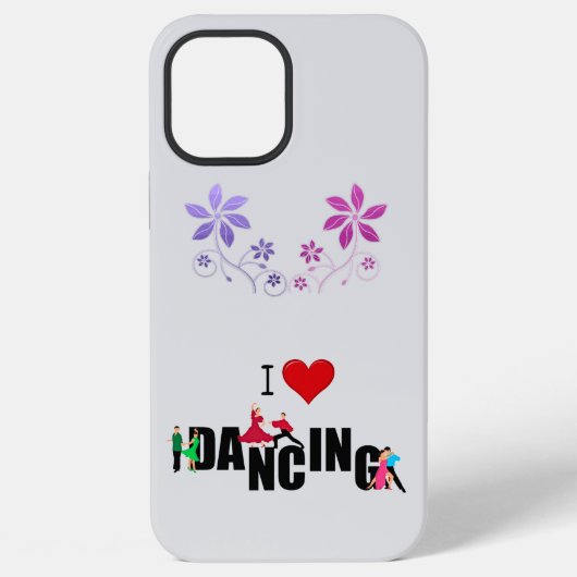 I Love踊りiPhone / iPadケース iPhoneケース (裏面)