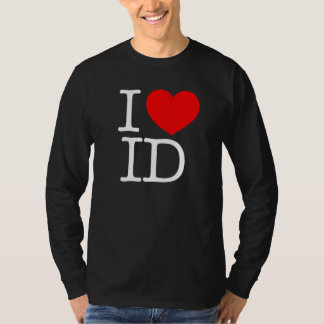 I Love (ハート) ID Tシャツ