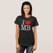 I Love (ハート) MB Tシャツ (正面フル)