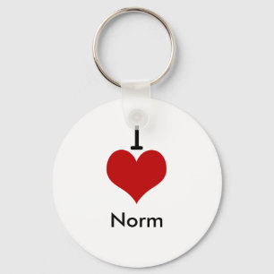 I Love (ハート) Norm キーホルダー