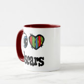 I Love (ハート) Oscars マグカップ (正面左)