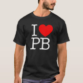 I Love (ハート) PB Tシャツ (正面)