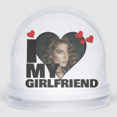 I Love パーソナライズされた My Giralのハート写真 (正面)