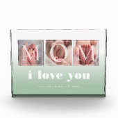 I Love パーソナライズされた You Photo Block フォトブロック (正面)