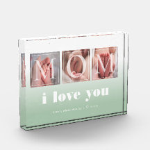 I Love パーソナライズされた You Photo Block