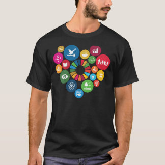 I Love 地球に優し DevelopmentゴールSDGs 2030 Ess Tシャツ