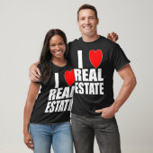 I Love 実在 Estate Investor  Agent Broker Lender Au Tシャツ (ユニセックス)