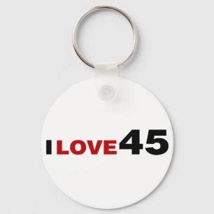 I Love 45キーチェーン キーホルダー