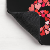 I Love 67 Valentine Heart_ Funny Meme Number 67 Te マウスパッド (コーナー)