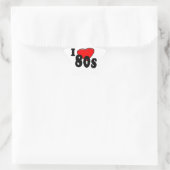 I Love 80sステッカー 星シール (バッグ)