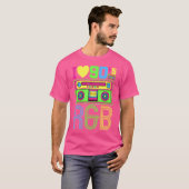 I Love 90S Rb Music Tee 1990Sスタイル衣装ヴィンテージ Tシャツ (正面フル)