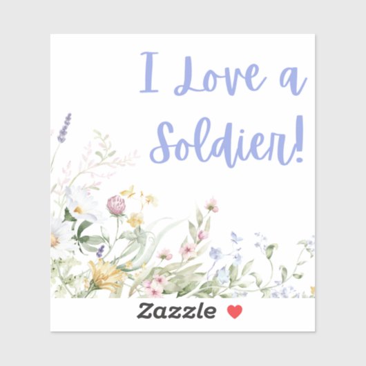 I Love a Soldier  シール (シート)