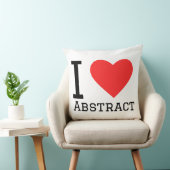I love abstract クッション (椅子)
