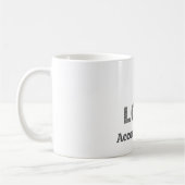 I Love Accountability Coffee Mug コーヒーマグカップ (左)