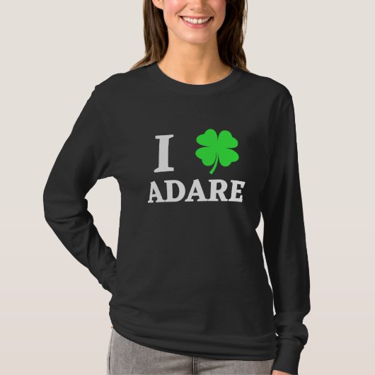 I LOVE ADARE Tシャツ (正面)