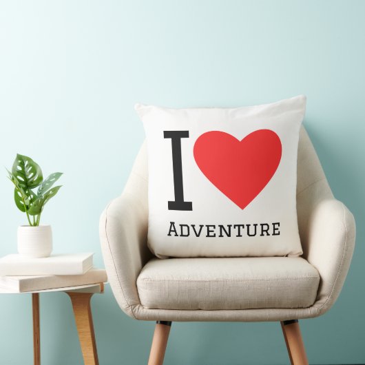 I love adventure クッション (椅子)