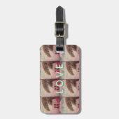 I Love Africa – 文化的景観パターン ラゲッジタグ (正面縦)