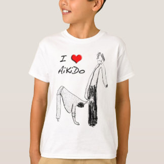 I love Aikido - Sankyo Tシャツ