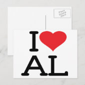 I Love AL （ポストカード） ポストカード (正面/裏面)