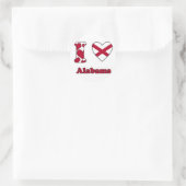 I love Alabama ラウンドシール (バッグ)
