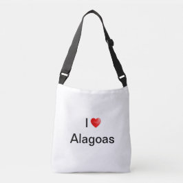 I love Alagoas クロスボディバッグ