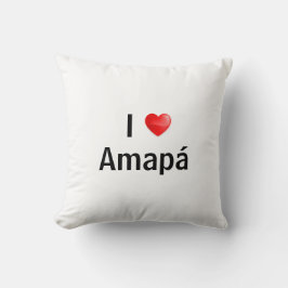 I love Amapá クッション