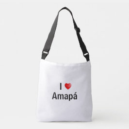 I love Amapá クロスボディバッグ