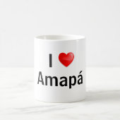 I love Amapá コーヒーマグカップ (中央)