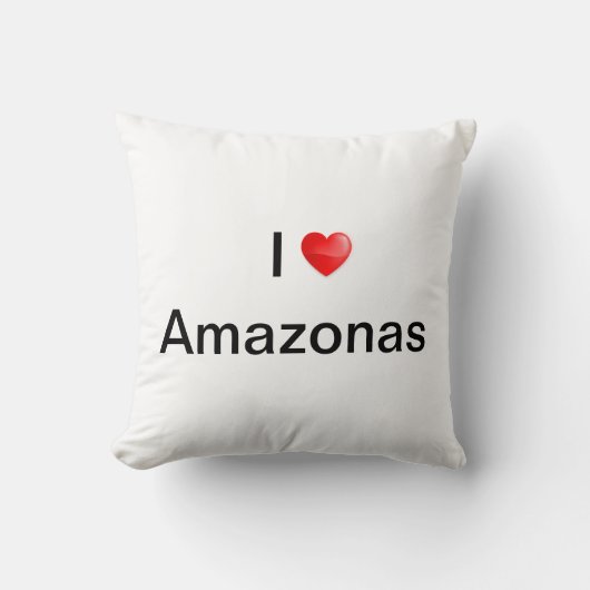 I love Amazonas クッション (正面)