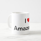 I love Amazonas コーヒーマグカップ (正面左)