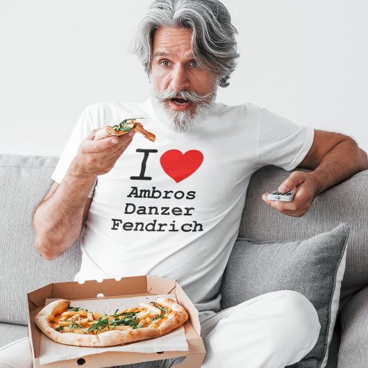 i love Ambros Danzer Fendrich Ikonen des Austropop Tシャツ