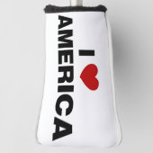 I Love America ゴルフヘッドカバー (回転90)