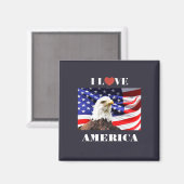 I Love America マグネット (正面/裏面)