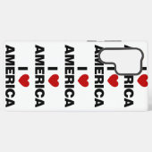 I Love America  Samsung Galaxyケース (裏面横)