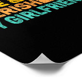 I Love &amp; Cherish My Girlfriend Romantic Relati ポスター (角)