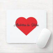 I Love Andorra la la Vella - Andorra マウスパッド (マウス)