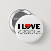 I LOVE ANGOLA - For real Angolans! 缶バッジ (正面&裏面)