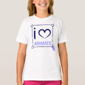 I Love Animate Tシャツ (正面)