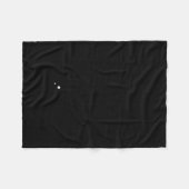 I Love Answering The Same Question, Teacher White  フリースブランケット (正面(横))