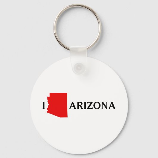 I Love Arizona - I Love AZ キーホルダー (正面)
