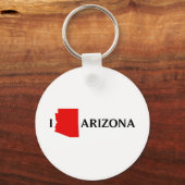 I Love Arizona - I Love AZ キーホルダー (正面)