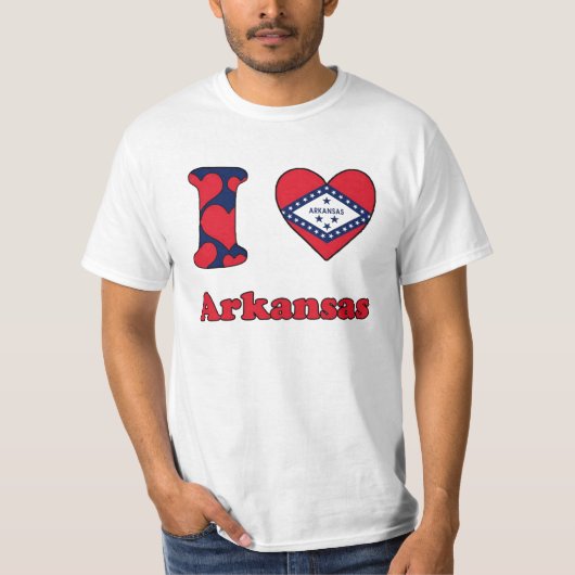 I love Arkansas Tシャツ (正面)