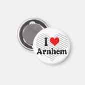 I Love Arnhem、オランダ マグネット (正面/裏面)