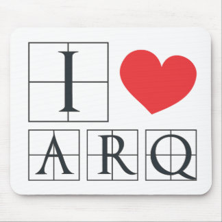 I Love Arq マウスパッド