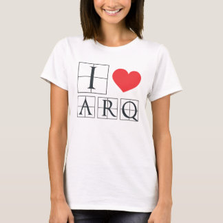 I Love Arq Tシャツ