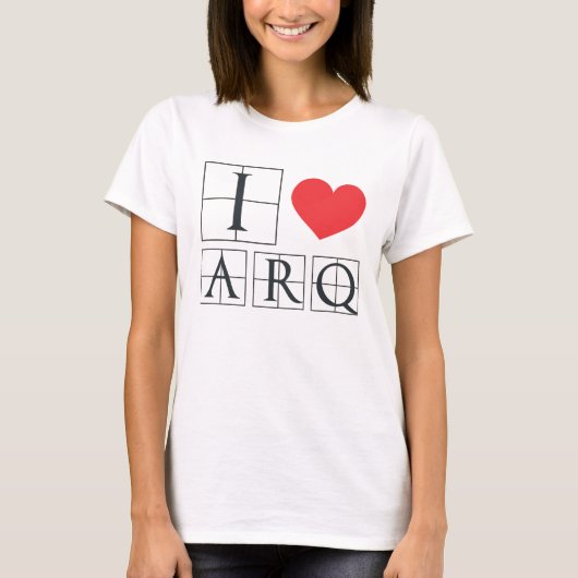 I Love Arq Tシャツ (正面)