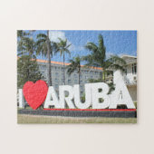 I love Aruba - One happy Island ジグソーパズル (横)