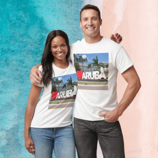 I love Aruba - One happy Island Tシャツ