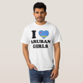 I love Aruban Girls Tシャツ (正面フル)
