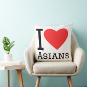I love Asians  クッション (椅子)